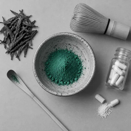 Matcha et cognition : ce que le thé entier fait que la L-théanine en gélule ne reproduit pas