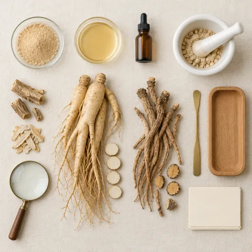 Panax ginseng : l'adaptogène le plus étudié, et pourquoi il n'agit pas comme la rhodiola